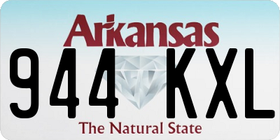 AR license plate 944KXL