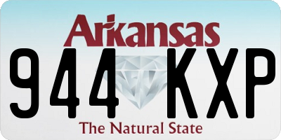 AR license plate 944KXP