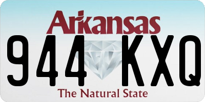 AR license plate 944KXQ