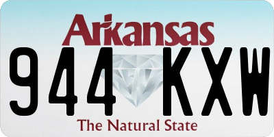 AR license plate 944KXW