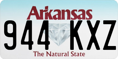 AR license plate 944KXZ