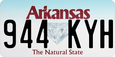 AR license plate 944KYH