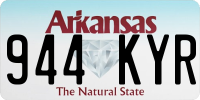AR license plate 944KYR
