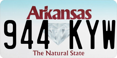 AR license plate 944KYW