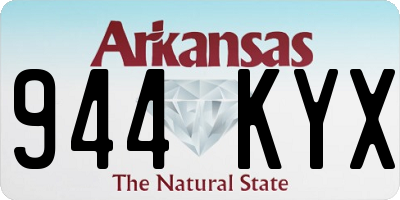 AR license plate 944KYX