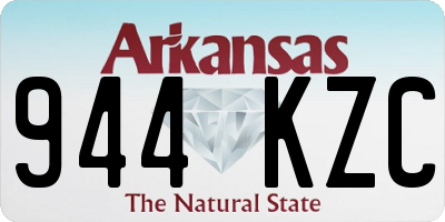 AR license plate 944KZC