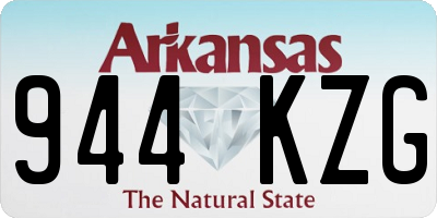 AR license plate 944KZG