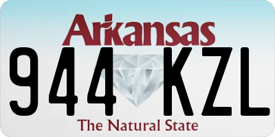 AR license plate 944KZL