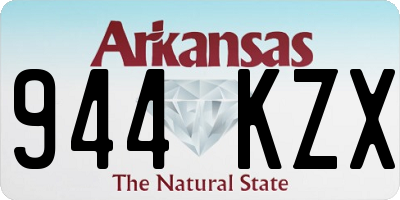 AR license plate 944KZX