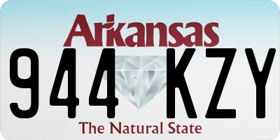 AR license plate 944KZY