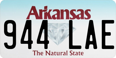 AR license plate 944LAE