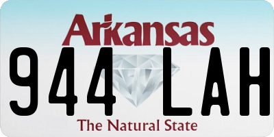 AR license plate 944LAH