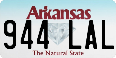 AR license plate 944LAL