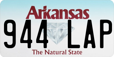 AR license plate 944LAP