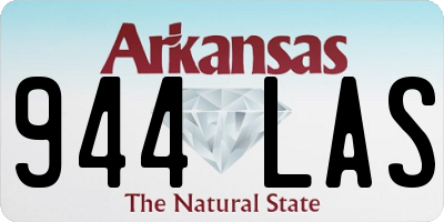 AR license plate 944LAS