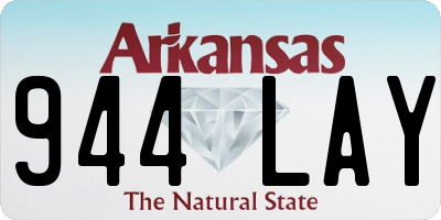 AR license plate 944LAY