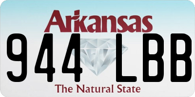 AR license plate 944LBB