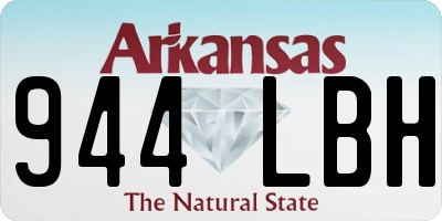 AR license plate 944LBH