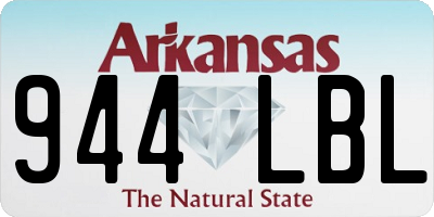AR license plate 944LBL