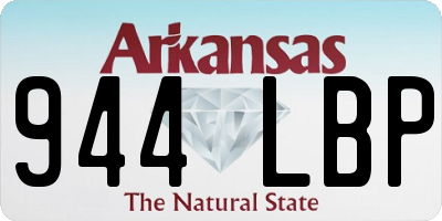 AR license plate 944LBP