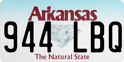 AR license plate 944LBQ