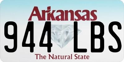AR license plate 944LBS