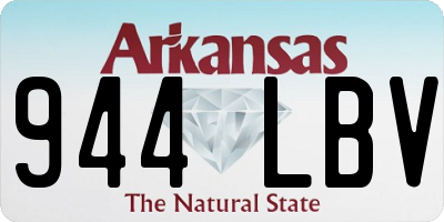AR license plate 944LBV