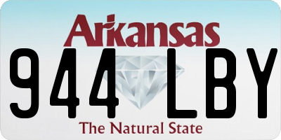 AR license plate 944LBY