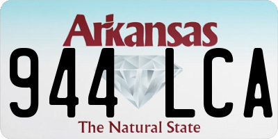 AR license plate 944LCA