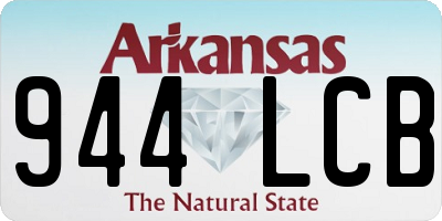 AR license plate 944LCB