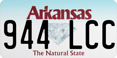 AR license plate 944LCC