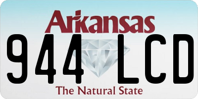 AR license plate 944LCD