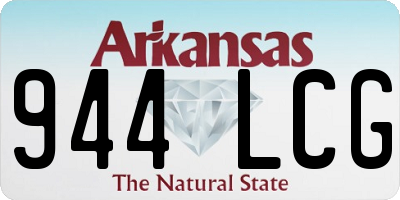 AR license plate 944LCG