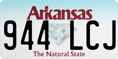 AR license plate 944LCJ