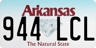AR license plate 944LCL