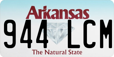 AR license plate 944LCM