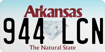 AR license plate 944LCN