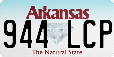AR license plate 944LCP