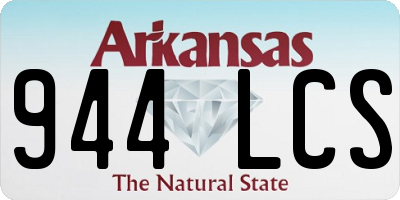 AR license plate 944LCS