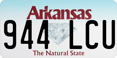AR license plate 944LCU