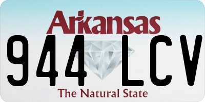 AR license plate 944LCV