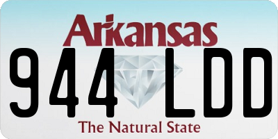 AR license plate 944LDD