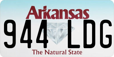 AR license plate 944LDG