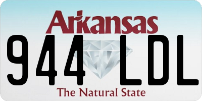 AR license plate 944LDL
