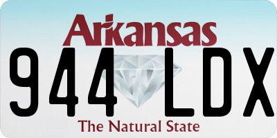 AR license plate 944LDX