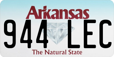 AR license plate 944LEC