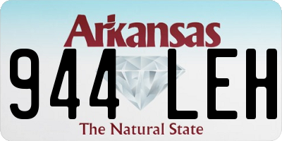 AR license plate 944LEH