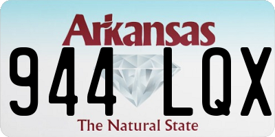 AR license plate 944LQX