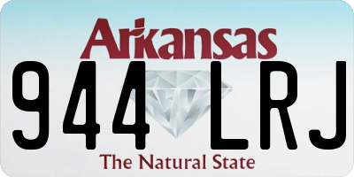 AR license plate 944LRJ