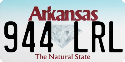 AR license plate 944LRL